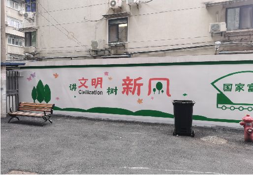 盐城社区墙绘